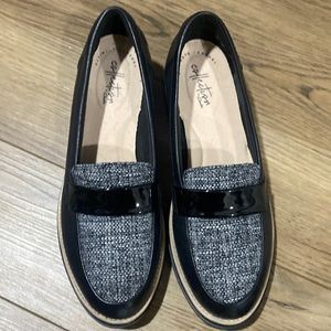 New Sharon Gracie collection by Clark’s penny loafers size 7.5